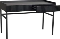 Rowico Home Skrivbord 'Halifax' 120x61cm - Svart