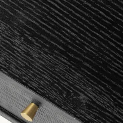 Reforma Skrivbord 'Lux' - Svart/Mässing