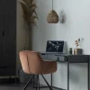 WOOOD Skrivbord 'Silas' - Svart