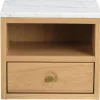 Rowico Home Sängbord 'Whitmore' - Ek