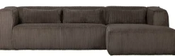 WOOOD Soffa 'Bean' 4-sits - Brun/Manchester