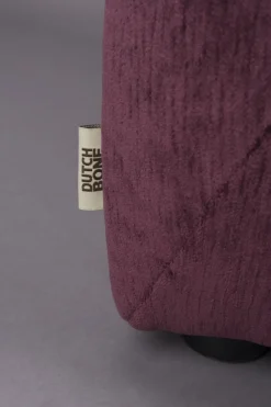 Dutchbone Soffa 'Giada' 1-sits - Plommon