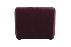 Dutchbone Soffa 'Giada' 1-sits - Plommon
