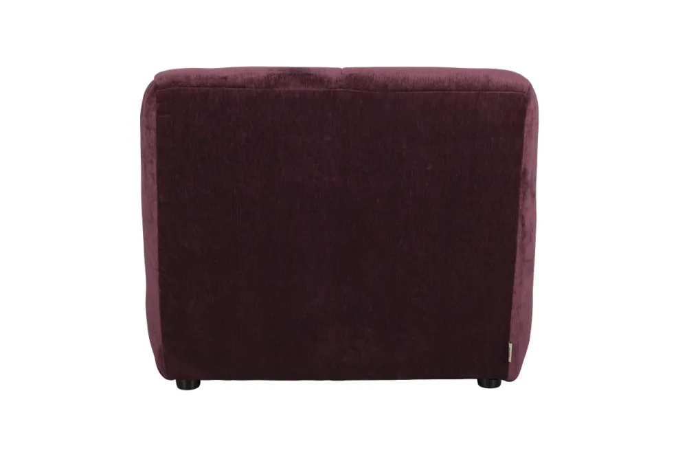 Dutchbone Soffa 'Giada' 1-sits - Plommon