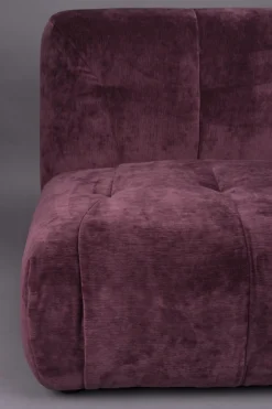 Dutchbone Soffa 'Giada' 1-sits - Plommon