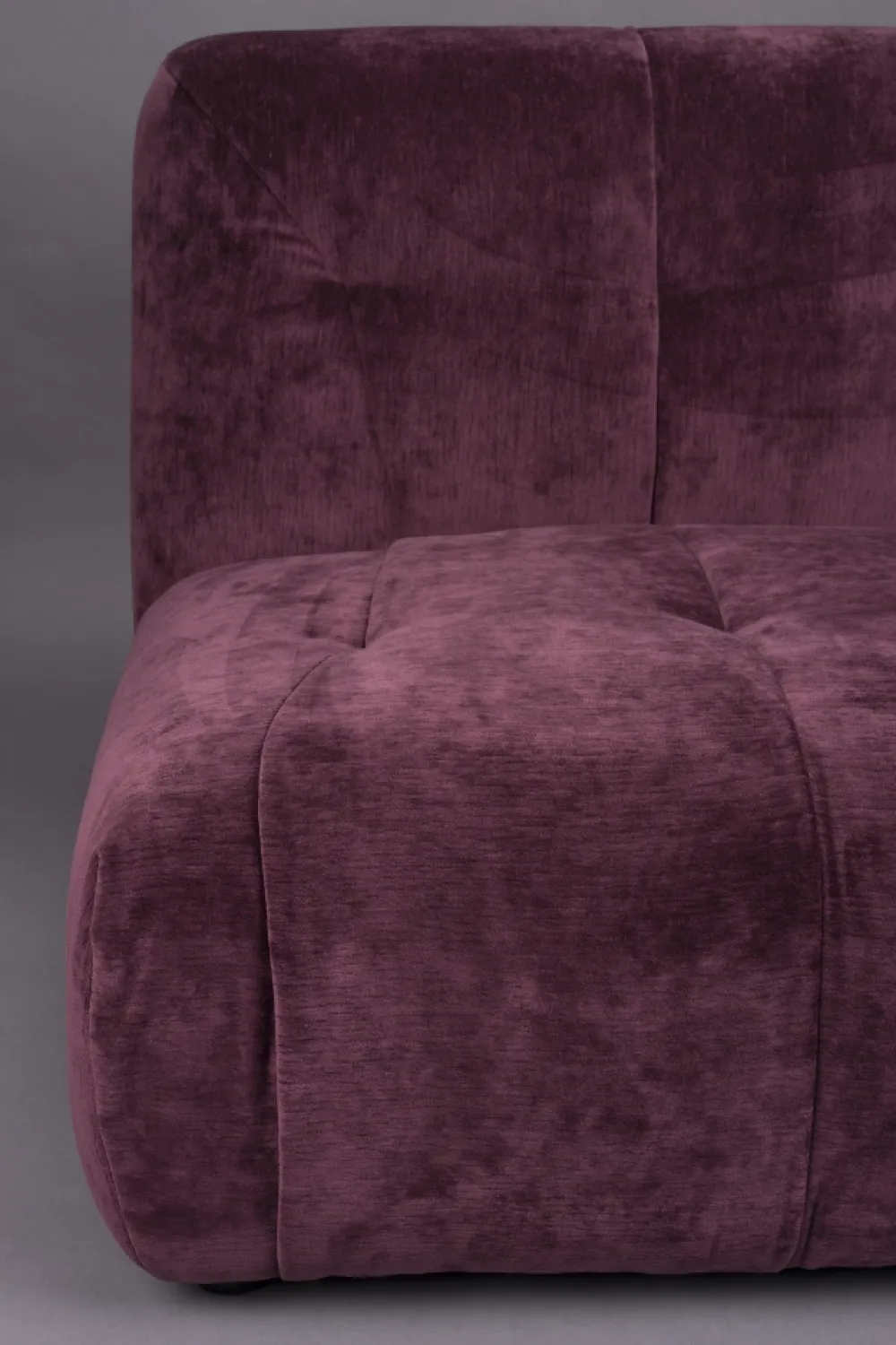 Dutchbone Soffa 'Giada' 1-sits - Plommon