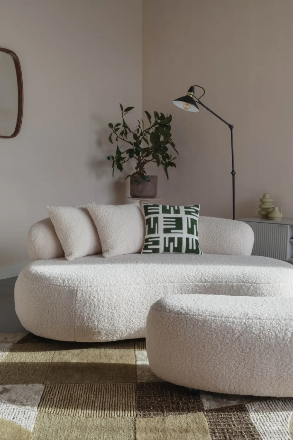 Zuiver Soffa 'Noxx'- Vit