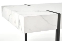 Reforma Soffbord 'Blanca' - Vit marmor