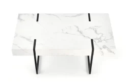 Reforma Soffbord 'Blanca' - Vit marmor