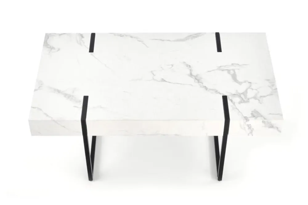Reforma Soffbord 'Blanca' - Vit marmor