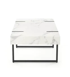 Reforma Soffbord 'Blanca' - Vit marmor