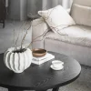 Rowico Home Soffbord 'Boxford' Runt 110cm - Svart ek