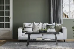 Rowico Home Soffbord 'Brooklyn' 130x75cm - Mörk brun