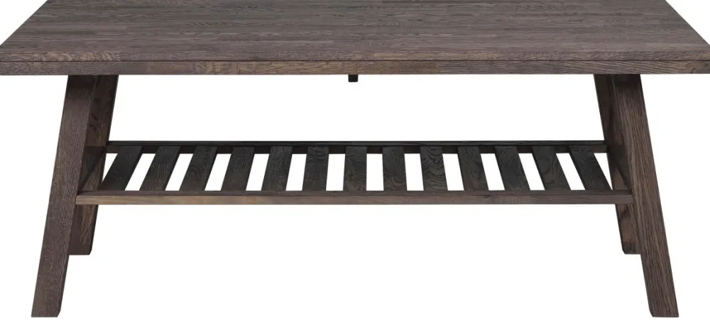 Rowico Home Soffbord 'Brooklyn' 130x75cm - Mörk brun