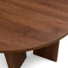 Reforma Soffbord 'Créme' Runt 75cm - Valnöt