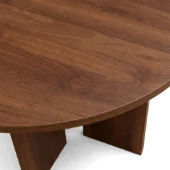 Reforma Soffbord 'Créme' Runt 75cm - Valnöt