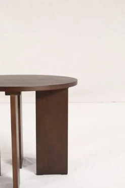 Reforma Soffbord 'Créme' Runt 55 cm - Valnöt