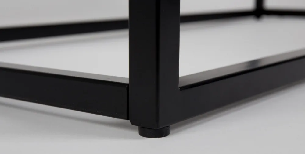 Zuiver Soffbord 'Marble Power' - Svart/Marmor