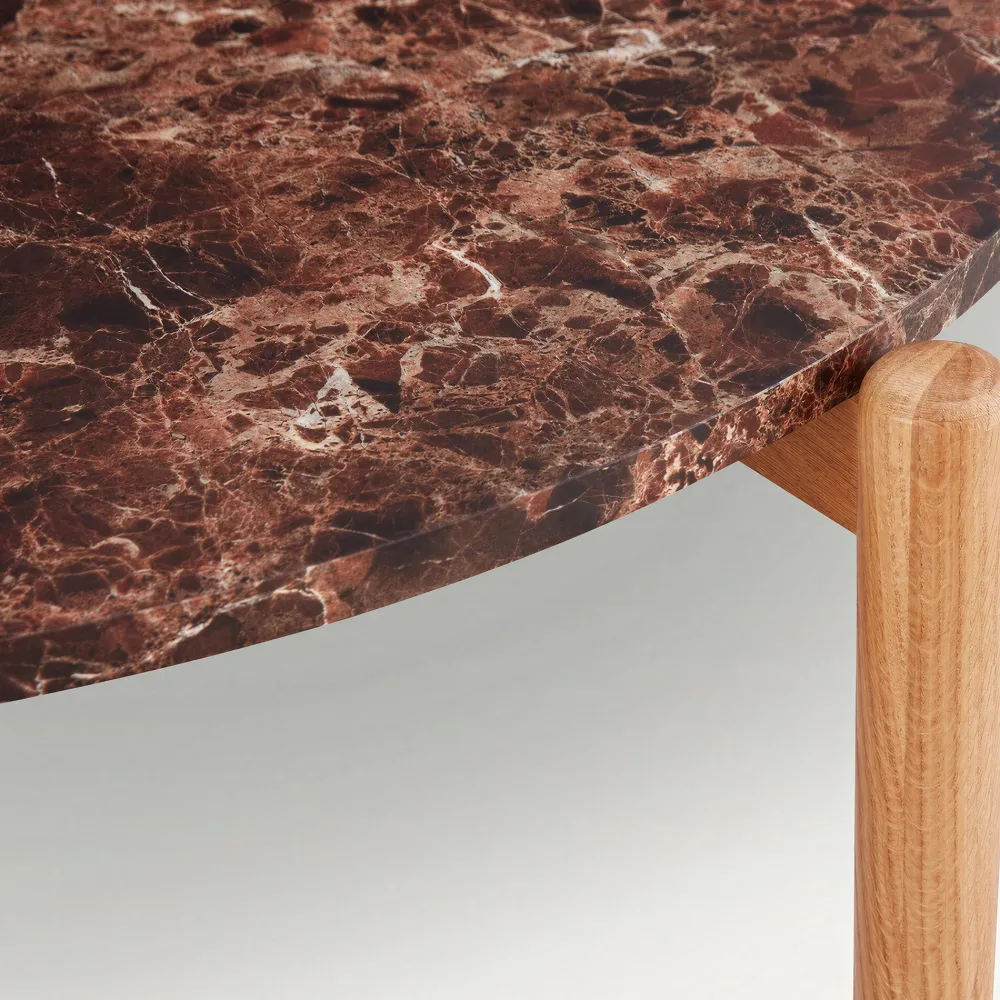 Reforma Soffbord 'Marble' S - Brun