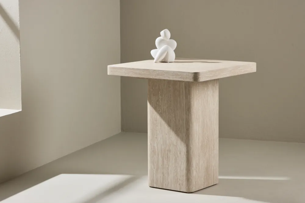 Reforma Soffbord 'Qvart' 50x50cm - Beige
