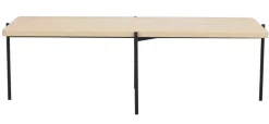 Rowico Home Soffbord 'Shelton' 145x60cm - Vitpigmenterad ek
