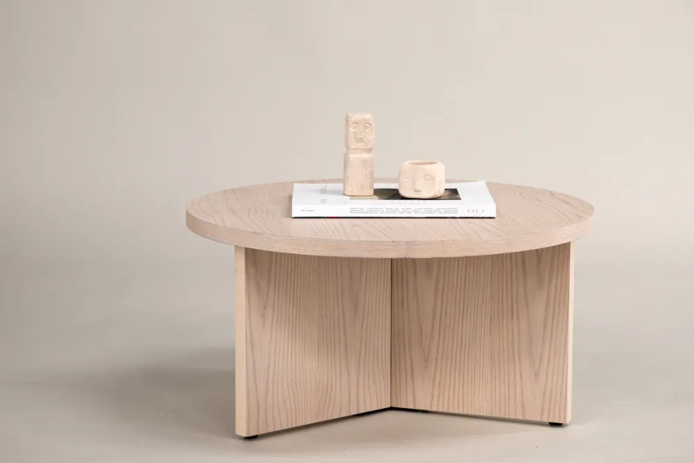 Reforma Soffbord 'Smögen' Runt 85cm - Natur