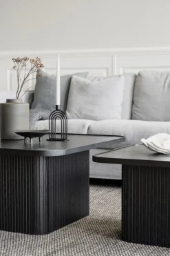 Rowico Home Soffbord 'Sullivan' 80x80cm - Svart