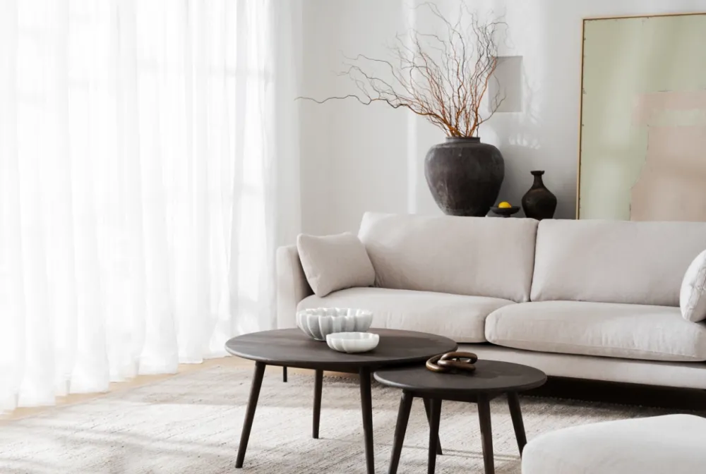 Rowico Home Soffbord 'Tompkins' runt Ø60 - Ek