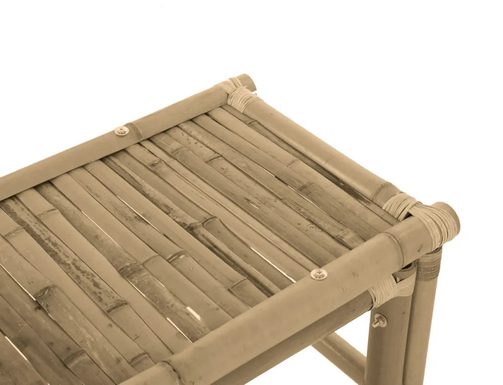 Garden Prestige Soffbord/Trädgårdsbänk 'Bambu' - Natur