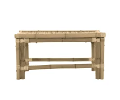 Garden Prestige Soffbord/Trädgårdsbänk 'Bambu' - Natur