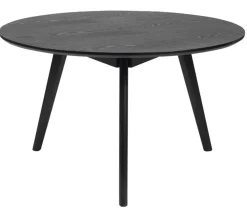 Rowico Home Soffbord 'Yumi' Runt 90cm - Svart