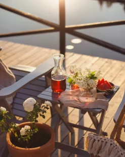 Garden Prestige Solstol 'Lounge' - Grå