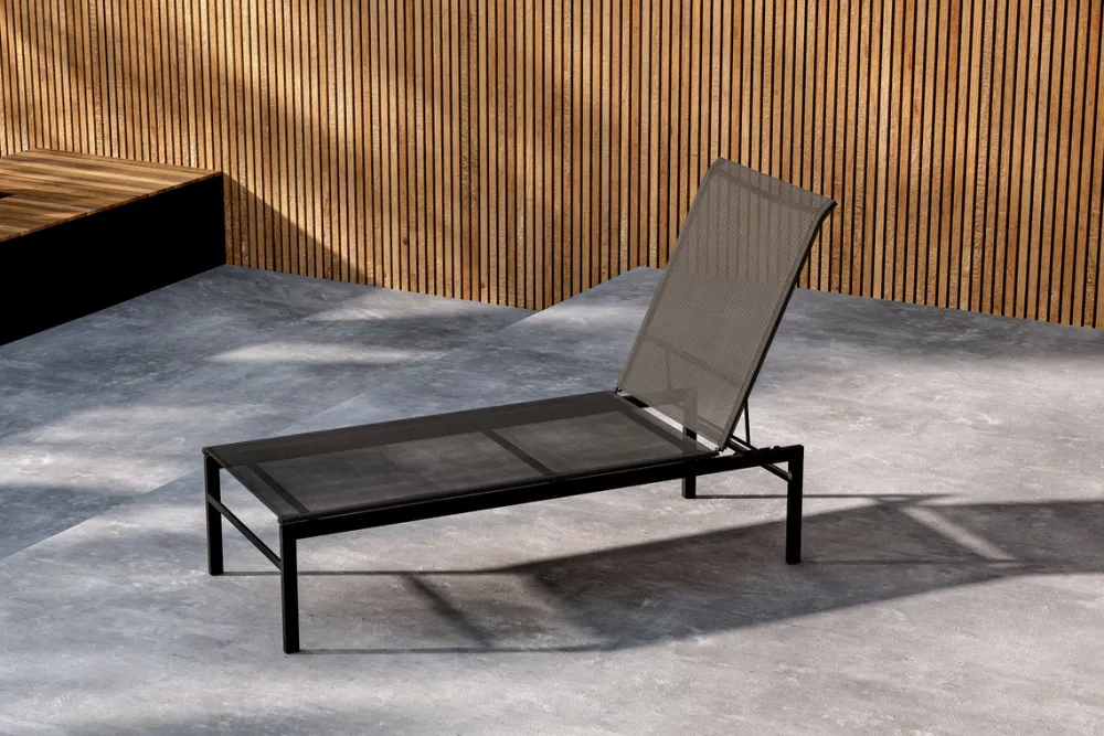 Garden Prestige Solstol 'Massimo' - Svart