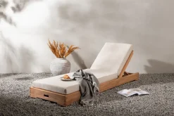 Garden Prestige Solstol 'Sunbed' - Natur