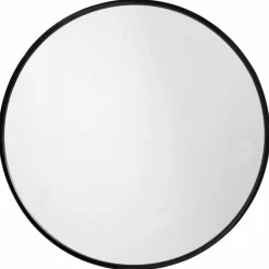 Nordal Spegel 'Rund' 80cm - Svart