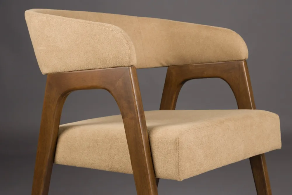 Dutchbone Stol 'Adamello' - Beige