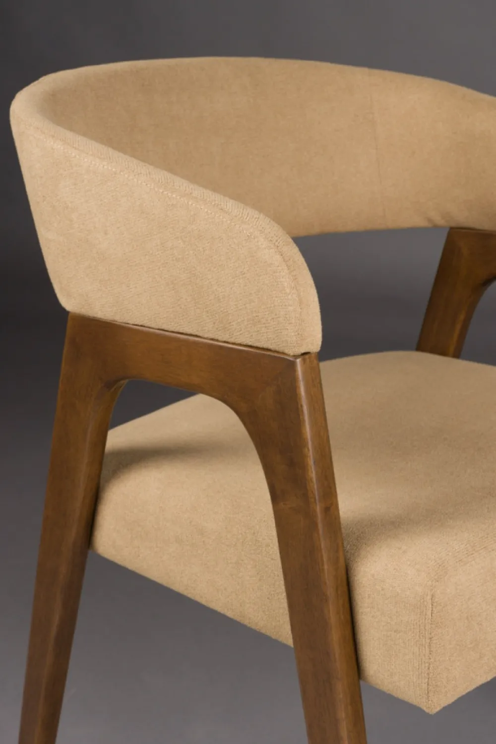 Dutchbone Stol 'Adamello' - Beige