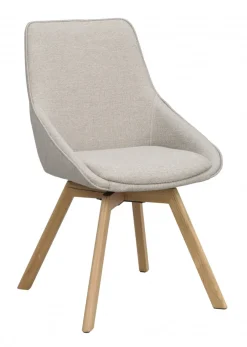 Rowico Home Stol 'Alison' - Beige/ek