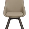 Rowico Home Stol 'Alison' Läder - Beige/brun