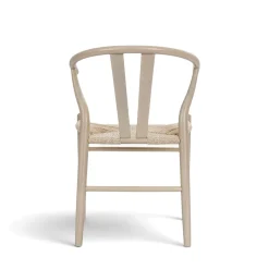 Reforma Stol 'Alta' - Beige/Vit pigmenterad