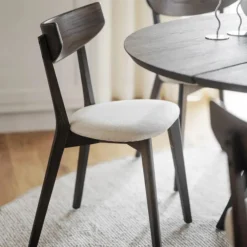 Rowico Home Stol 'Ami' - Brun/ Beige