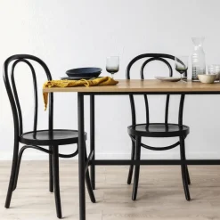Reforma Stol 'Bistro' - Trä/Svart