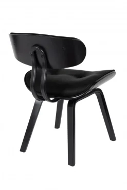 Dutchbone Stol 'Blackwood' - Svart