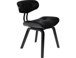 Dutchbone Stol 'Blackwood' - Svart