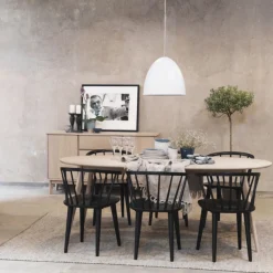 Rowico Home Stol 'Carmen' - Svart