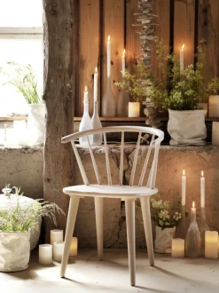 Rowico Home Stol 'Carmen' - Vit pigmenterad