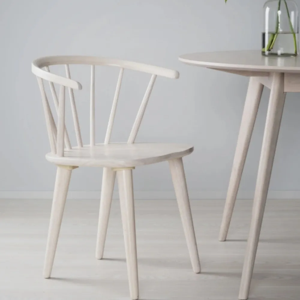 Rowico Home Stol 'Carmen' - Vit pigmenterad