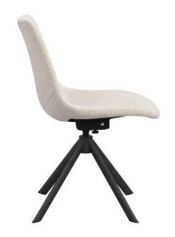 Rowico Home Stol 'Dunmore' - Ljusbeige/Svart