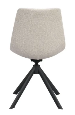 Rowico Home Stol 'Dunmore' - Ljusbeige/Svart