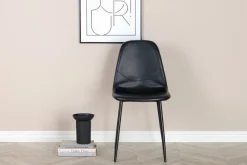 Reforma Stol 'Eidsberg' - Svart läder